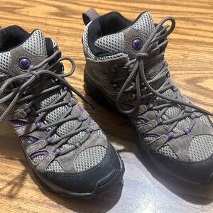 Merrell Women's Athletic Shoes in Gray and Purple